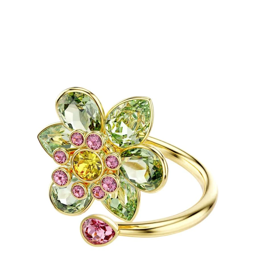 Swarovski Idyllia Flower Motif Crystal Ring