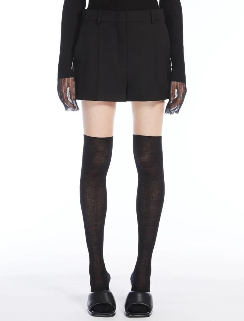 Max Mara Stretch wool shorts 1