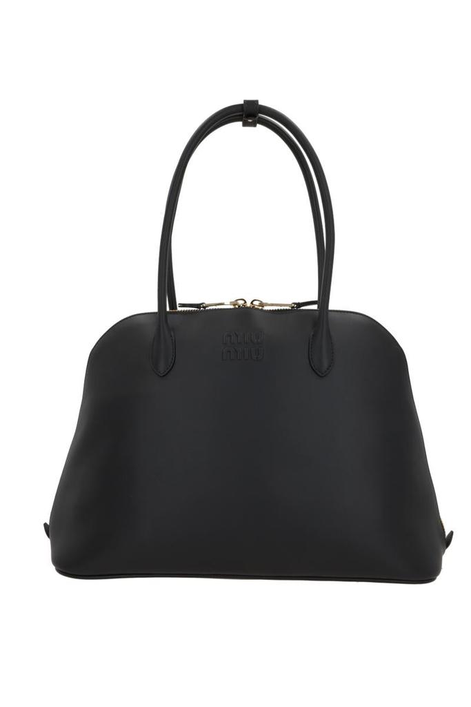 Miu Miu Miu Miu Logo-Embossed Zipped Shoulder Bag - Shoulder