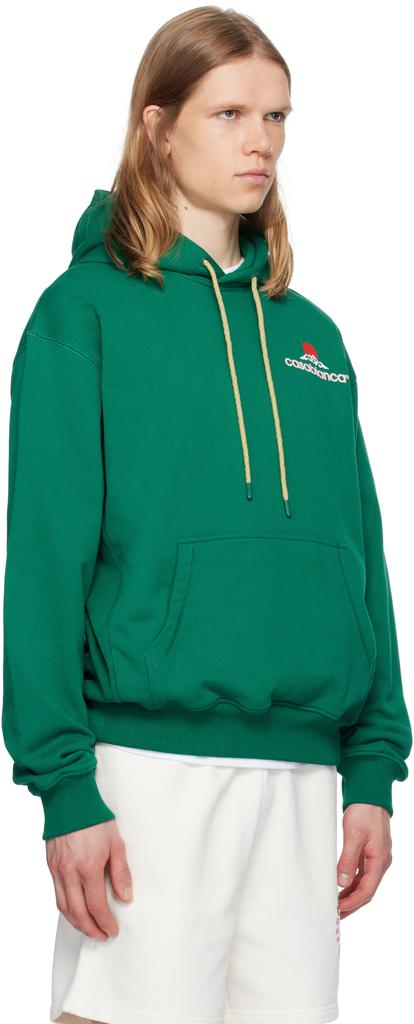 Casablanca Green Montagne Hoodie