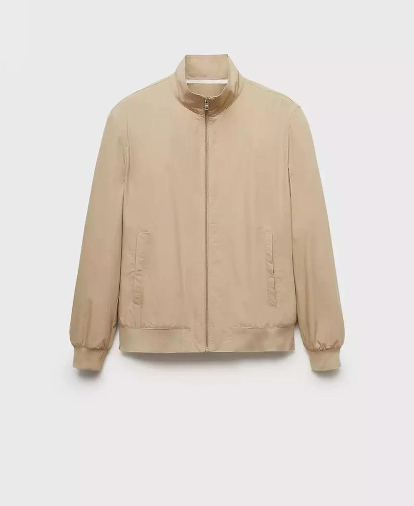 Mango Men's Lightweight Stand-Collar Jacket 2
