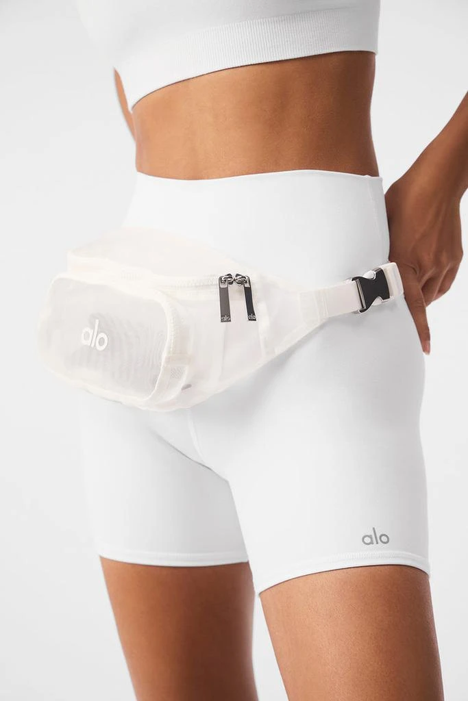 Alo Sheer Fanny Pack - White 2