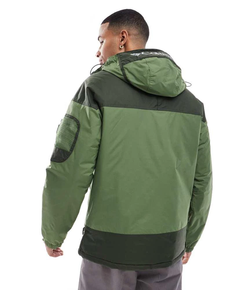 Columbia Columbia Challenger II insulated pullover in green 4