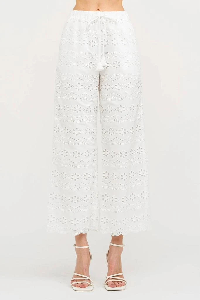 Sofie the Label Sofie The Label - MANDY BIARRITZ EMBROIDERED PANTS