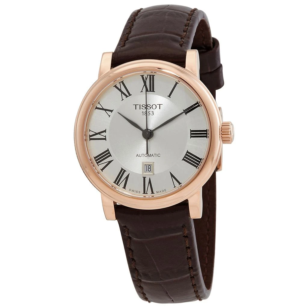 Tissot Tissot Carson Automatic Silver Dial Ladies Watch T122.207.36.033.00