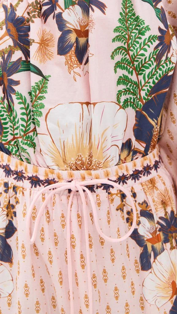Farm Rio The Dream Garden Pink Maxi Dress 5