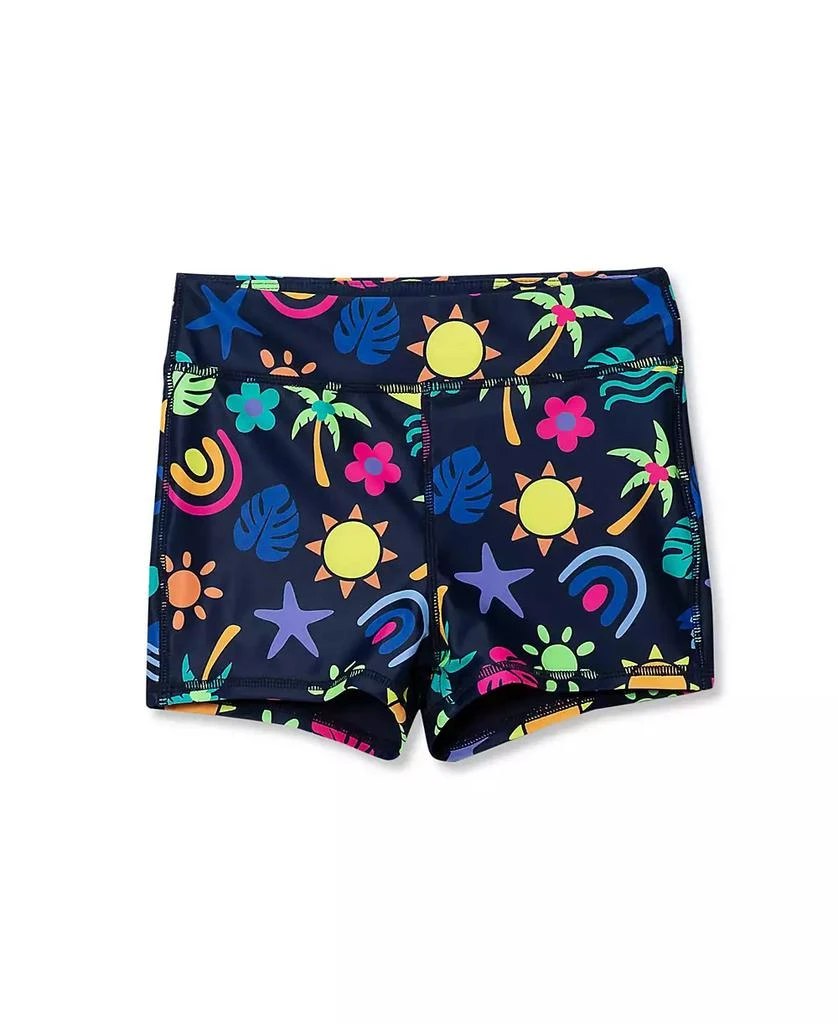 Lands
 End Girls Slim Chlorine Resistant Swim Boyshort