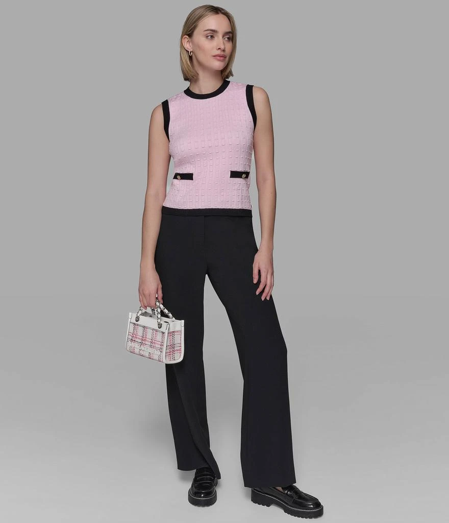 Karl Lagerfeld Paris SLEEVELESS SWEATER SHELL 8