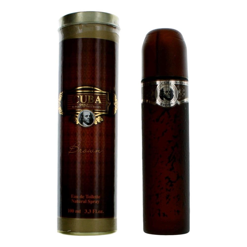 cuba Brown by , 3.3 oz Eau De Toilette Spray for Men