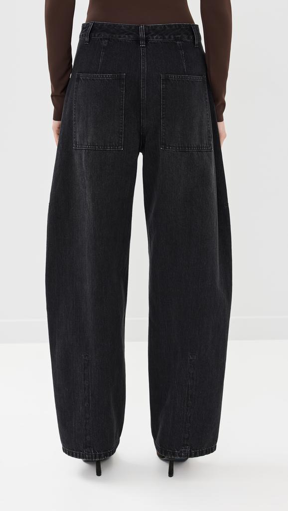 Tibi Vintage Black Denim Sid Jeans