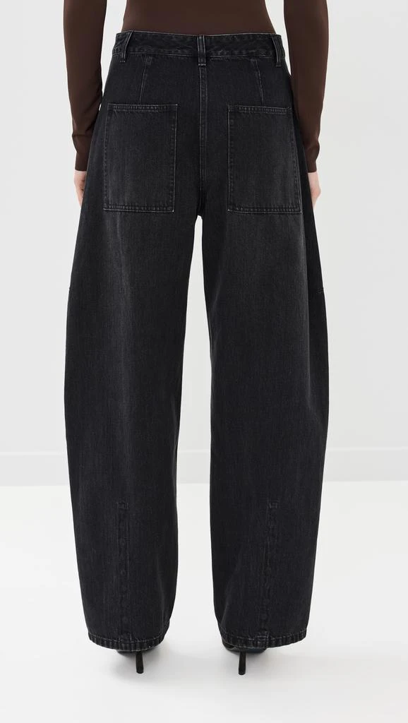 Tibi Vintage Black Denim Sid Jeans 2