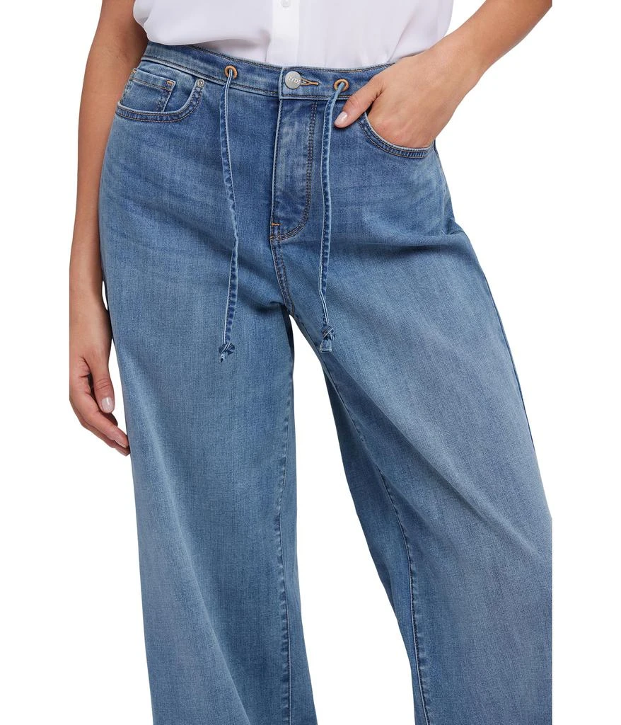 NYDJ Cindi Relaxed Wide Leg Jeans 3