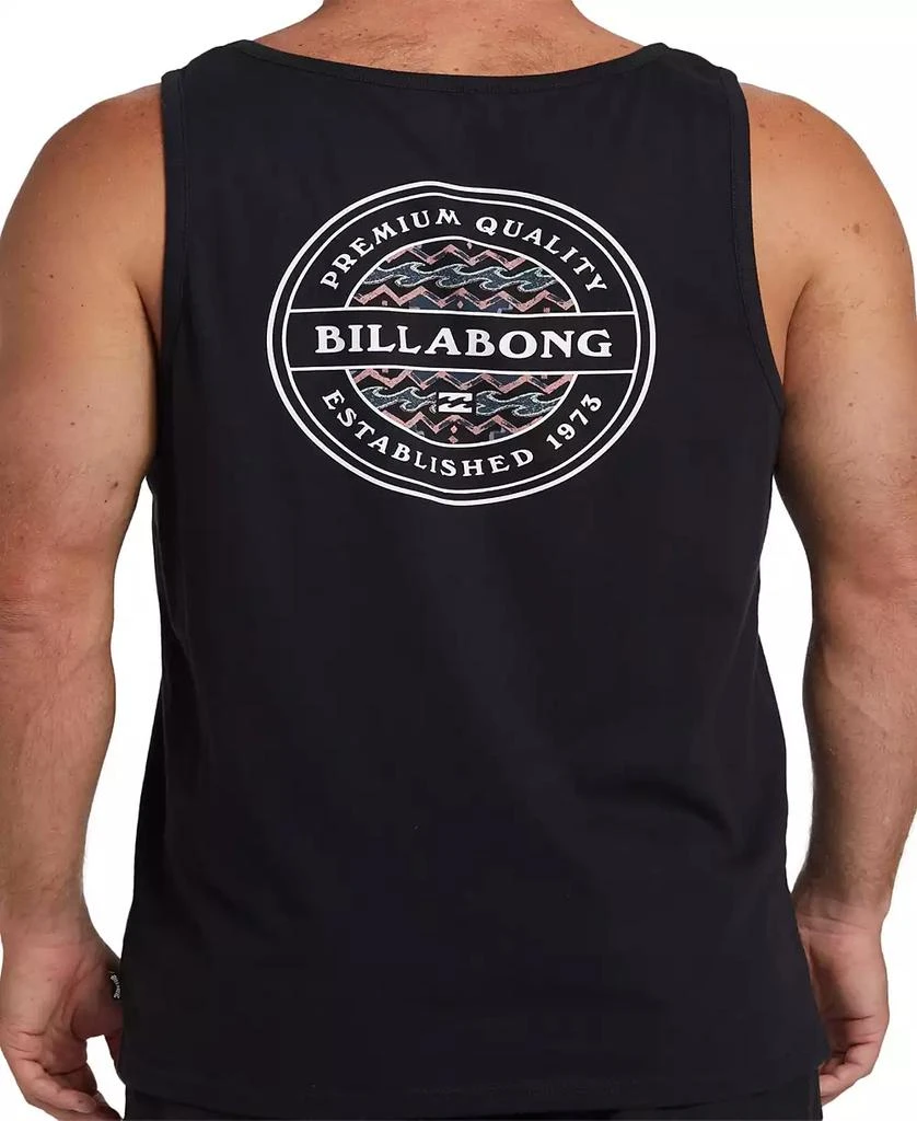 Billabong Men's Logo Graphic Rotor Tank Top 4