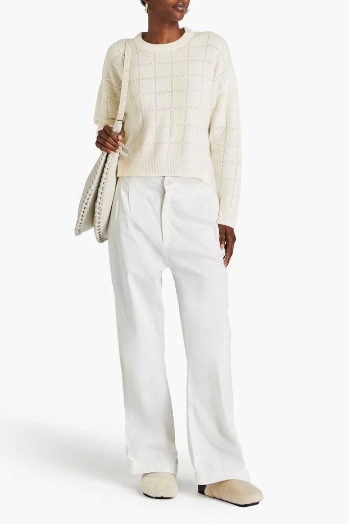 Naadam Pointelle-knit cashmere sweater 2