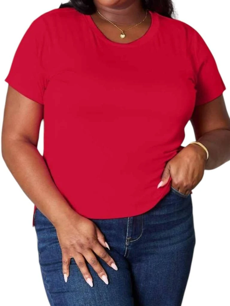 Basic Bae Basic Bae - Essential Curve Tee - Plus 2