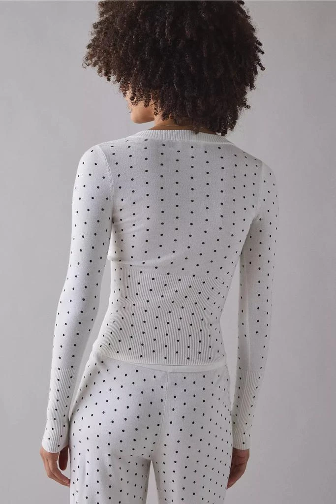 Frankies Bikinis Frankies Bikinis Lenon Belle Of The Ball Button Up Knit Sweater 4