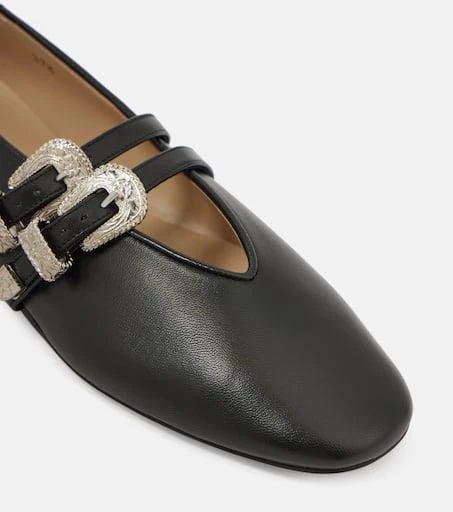 Le Monde beryl Claudia leather ballet flats 6