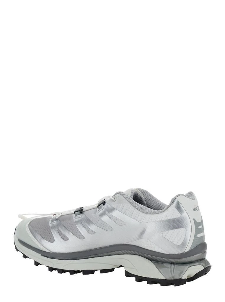 Salomon 'Xt-6 S/Lab' Silver Sneakers With Drawstring In Mesh And Tech Fabric 3