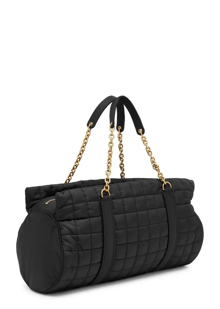 Yves Saint Laurent Gloria quilted nylon holdall 2