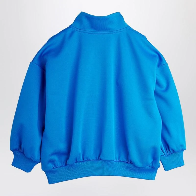 Mini Rodini Blue Ritzratz half-zip sweatshirt 2