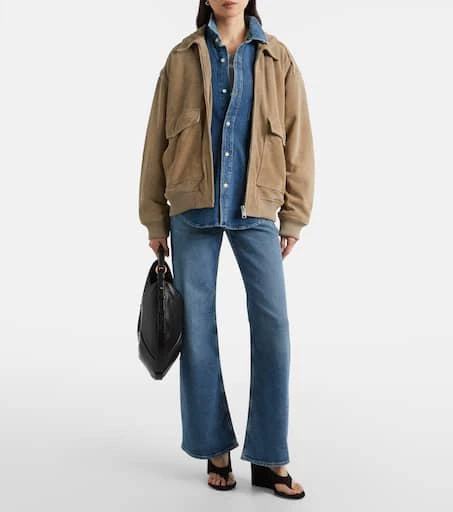 Citizens of Humanity Vivienne suede blouson jacket 2