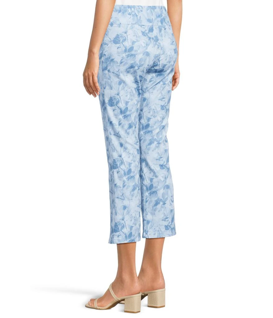 Elliott Lauren Elastic Waist, Pull On Printed Pants With Faux Welt Pockets 3