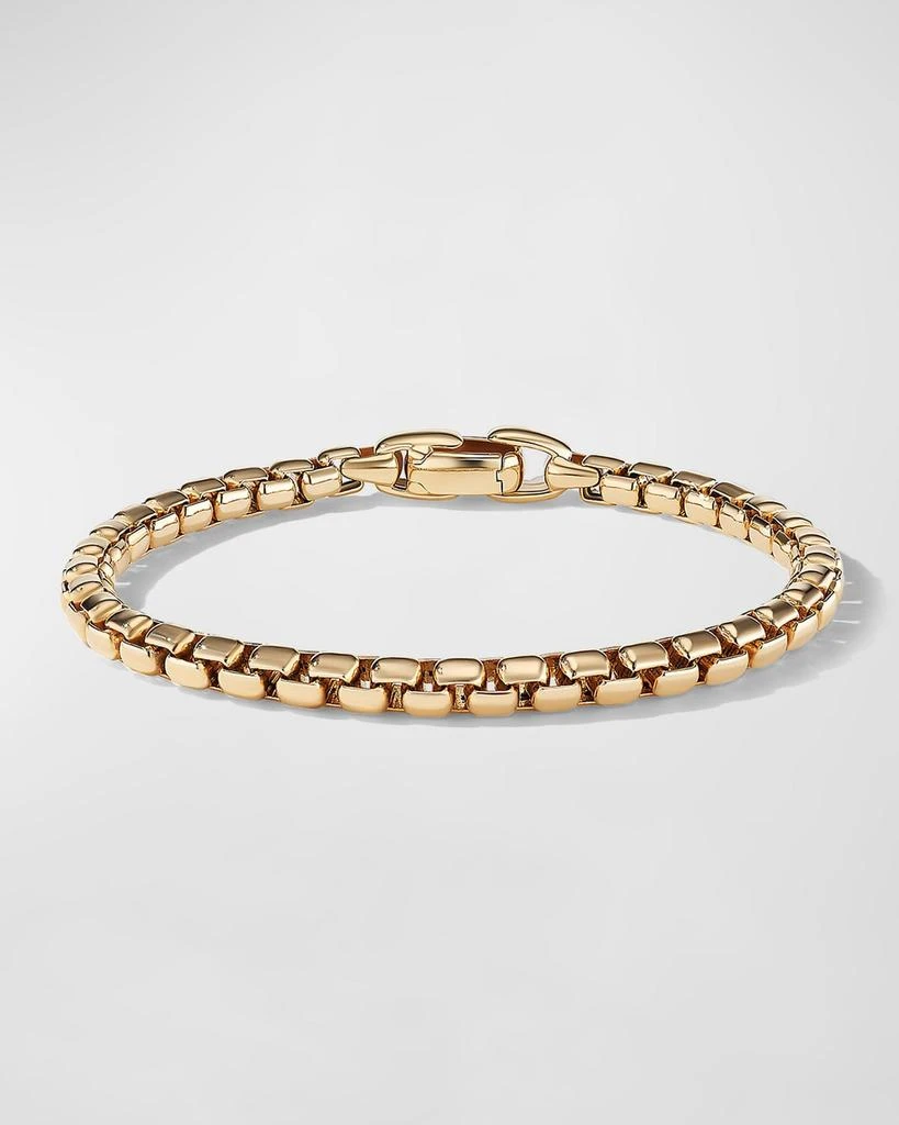 David Yurman Box Chain Bracelet in 18K Gold, 5mm
