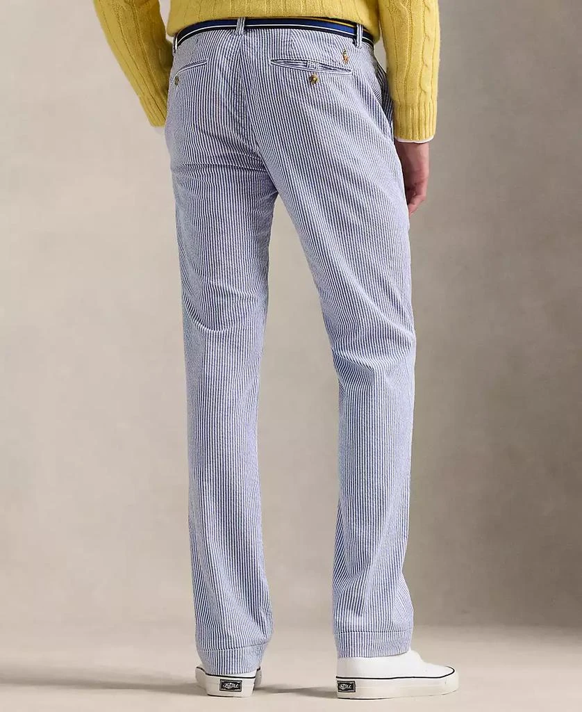 Ralph Lauren Men's Stretch Straight-Fit Seersucker Pants 2