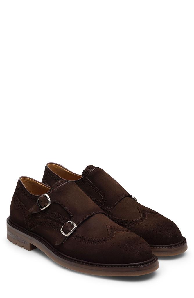 Magnanni Malachi Wingtip Double Monk Shoe
