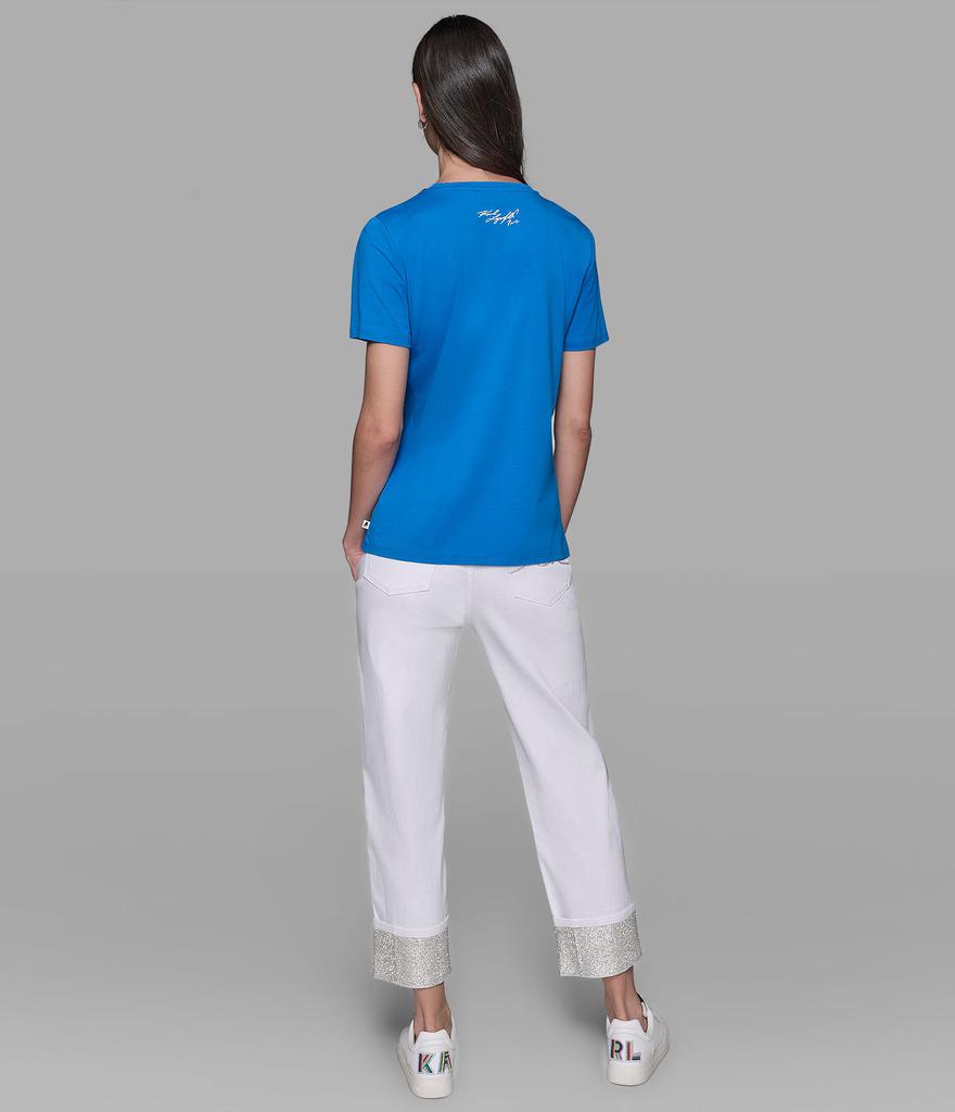 Karl Lagerfeld Paris CEST MOI LOGO TEE MERCERIZED