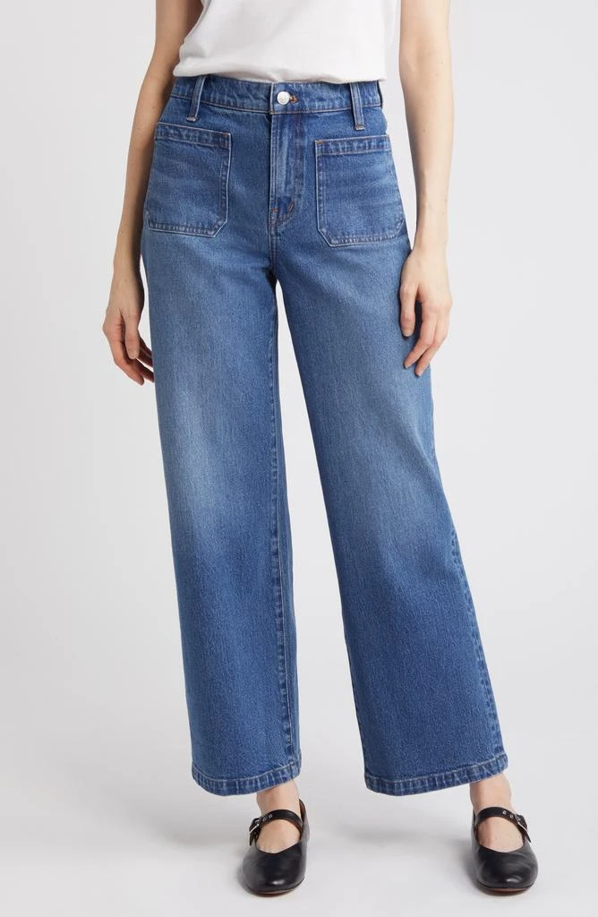 Madewell The Perfect Vintage Patch Pocket Wide Leg Jeans 1
