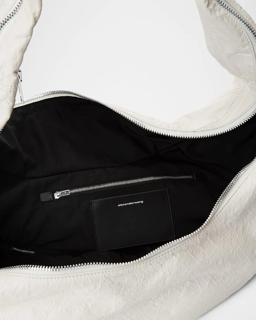Alexander Wang Twyst Zip Leather Hobo Crossbody Bag 3