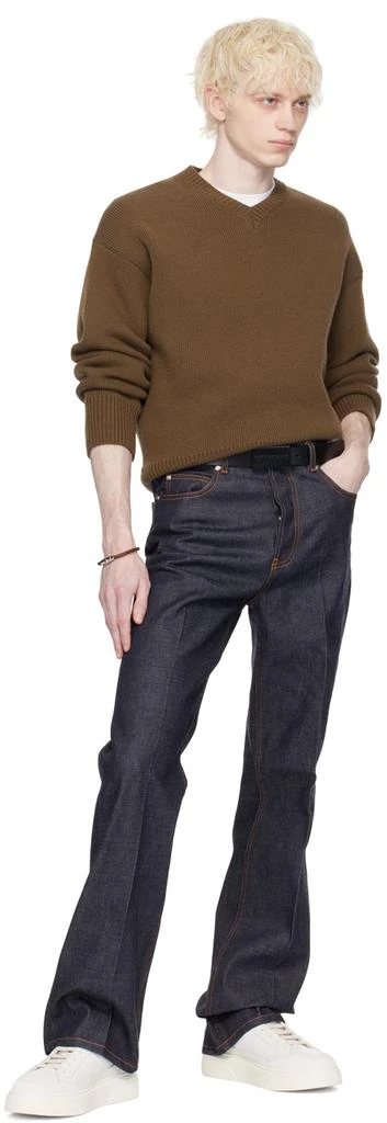 Salvatore Ferragamo Black & Gray Ferragamo Reversible Belt 3