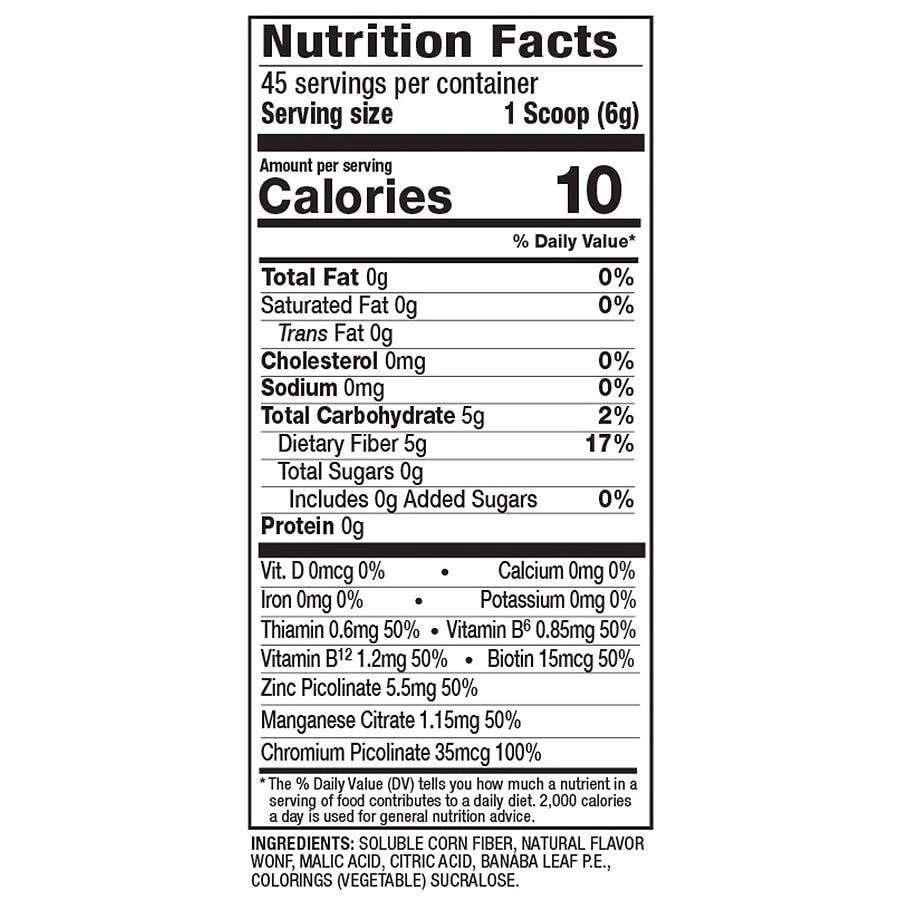 GLUCODOWN Blood Sugar Maintenance Drink Mix Peach Mango 3
