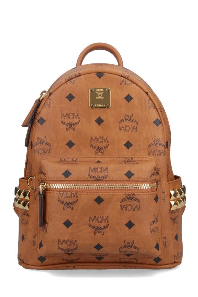 MCM MCM Monogram Printed Zipped Backpack