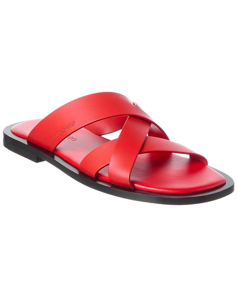 Salvatore Ferragamo Ferragamo Leather Sandal