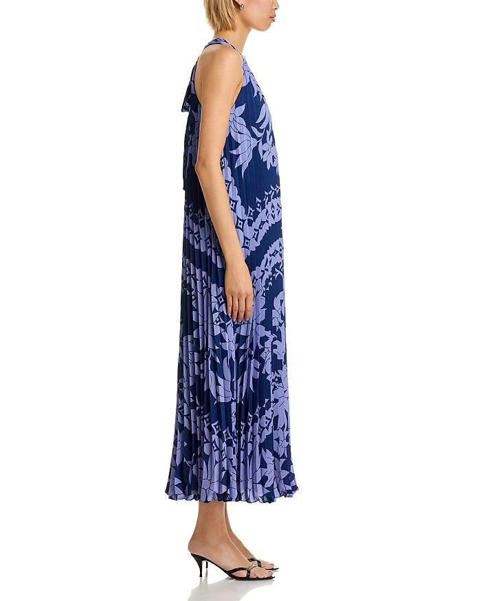 UNGARO Hallie Pleated Dress 5