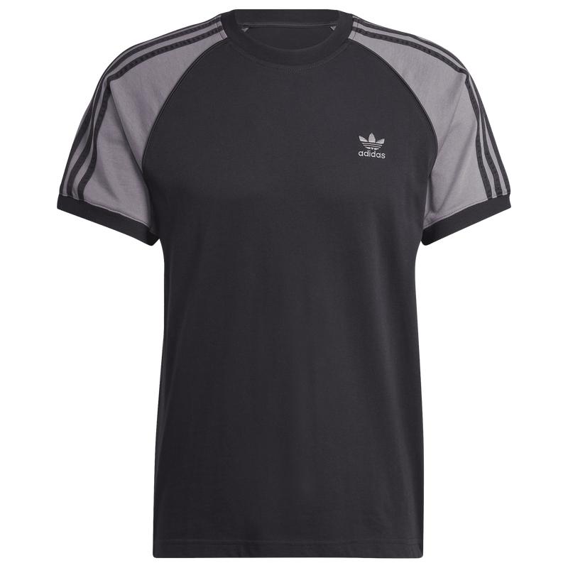 Adidas originals stripe t shirt deals