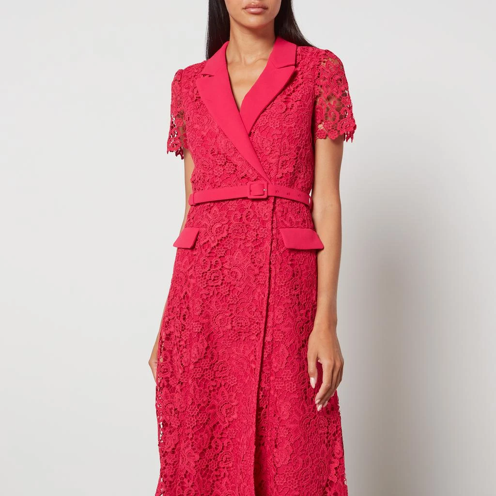 knee length dresses for ladies Self-Portrait Lace Midi Dress main image 1