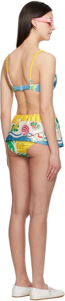 Anna Sui Multicolor Satin Bikini 3