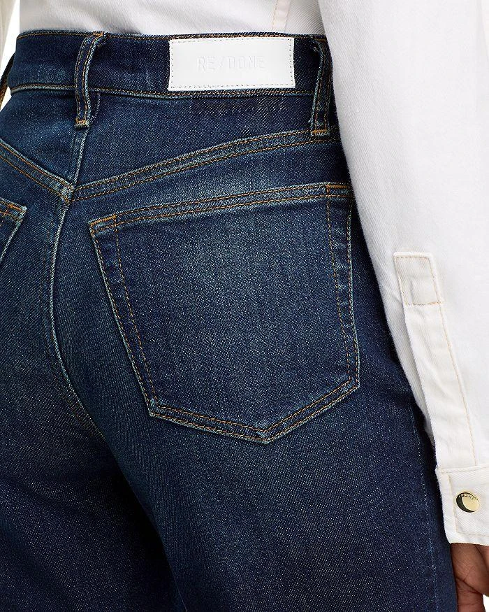 Re/Done 70s High Rise Bootcut Jeans in Barely Worn 5