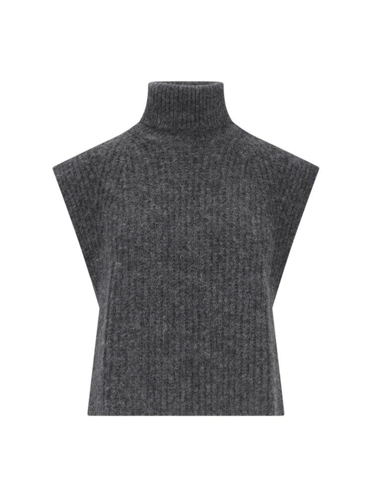 ISABEL MARANT ÉTOILE Megan Melange Turtleneck hotsell Sweater Vest