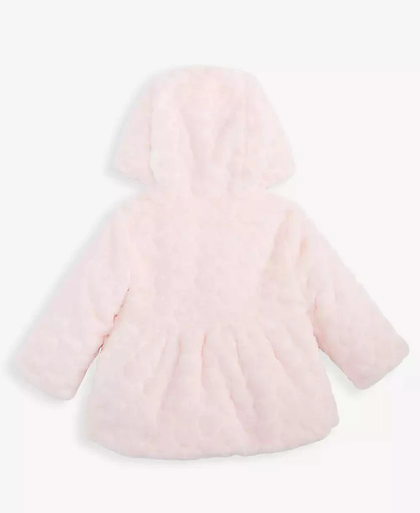 First Impressions Baby Girls Hooded Embossed-Heart Faux-Fur Jacket, Macy
s Exclusive 2