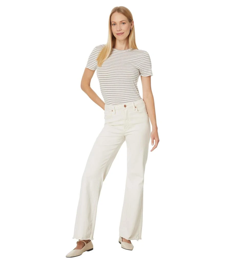 Splendid Bam boo Stripe Quarter Sleeve 4