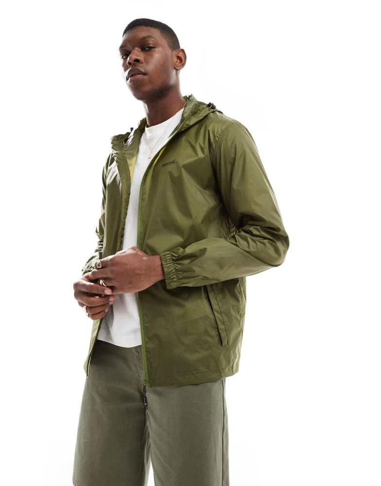 Regatta Regatta Men's Pack-It III Waterproof Jacket in Green 1