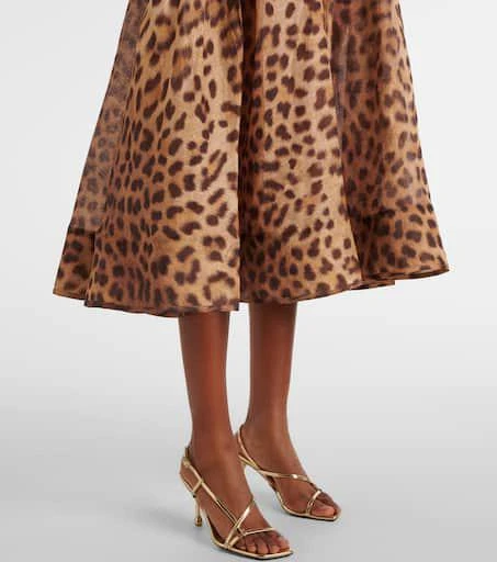 Zimmermann Crush linen and silk corset dress 5