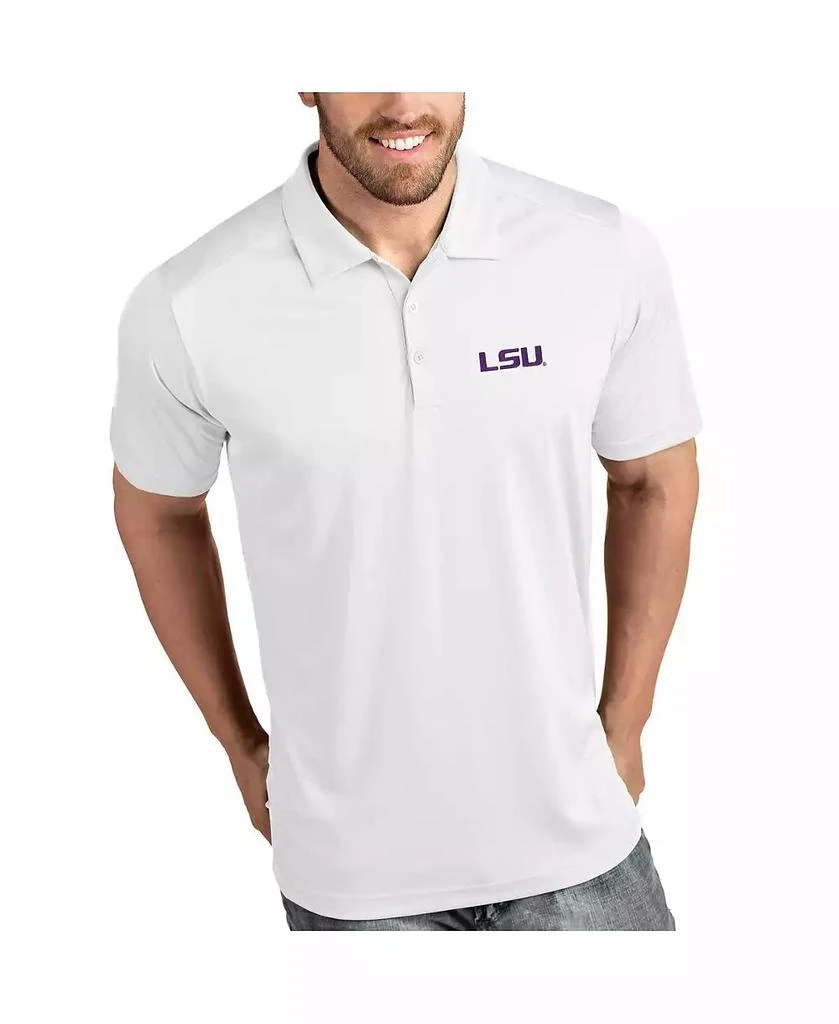 Antigua LSU Tigers Tribute Polo - White 1