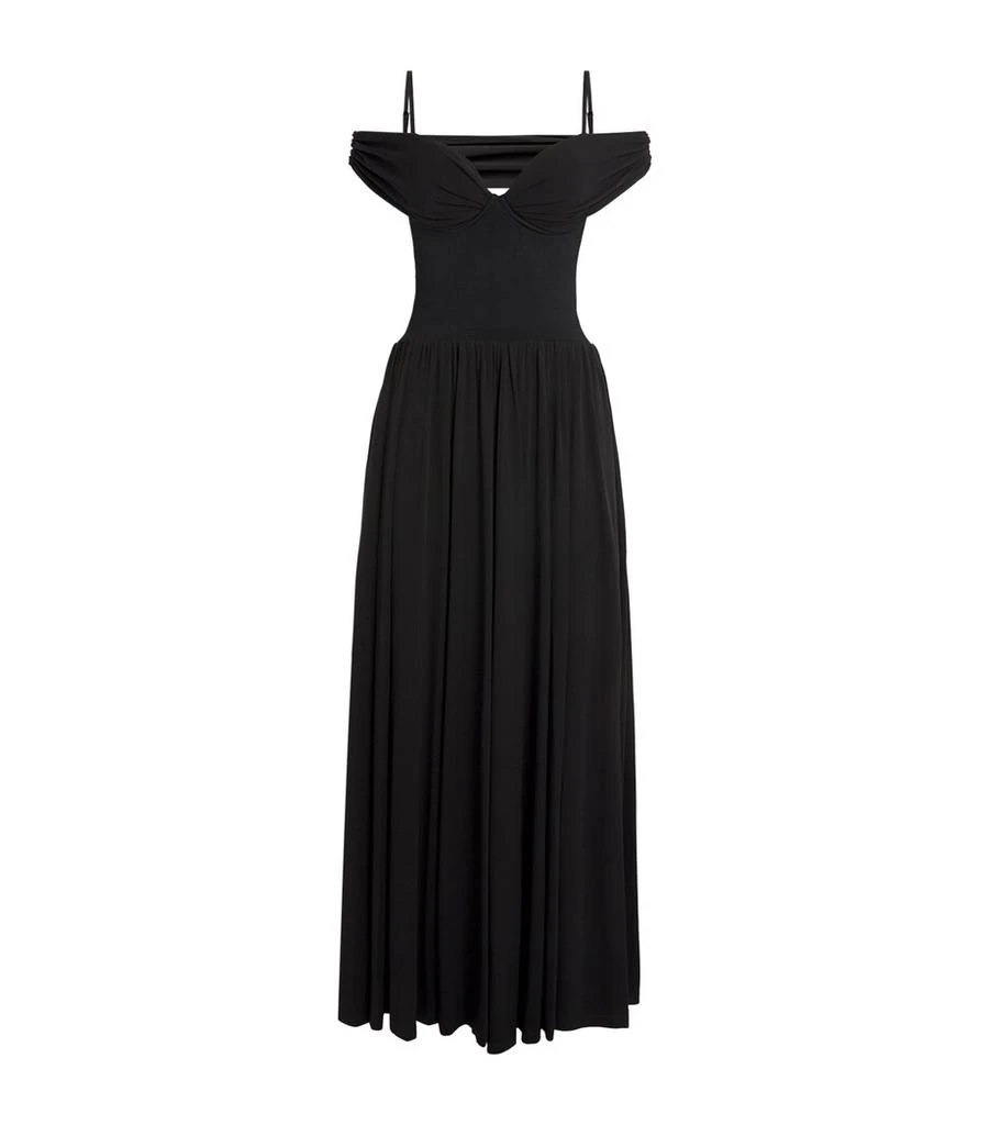 SIMKHAI Off-The-Shoulder Amarantha Maxi Dress 1