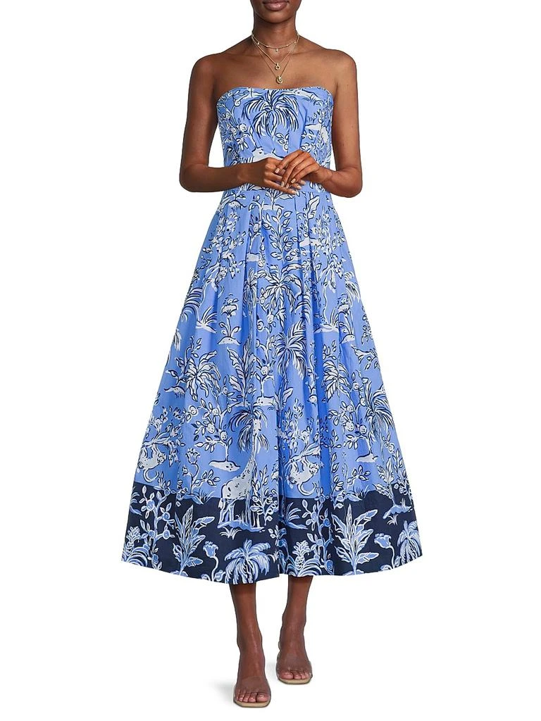 lilly pulitzer formal dresses Women's Coralia Maxi Dress in Blue main image 1