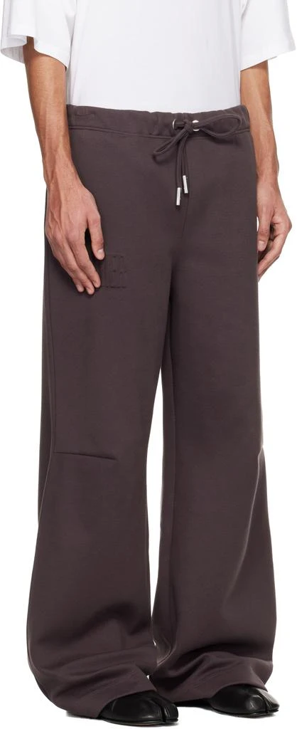 Jean Paul Gaultier Brown 'The Embossed Gaultier' Lounge Pants 2